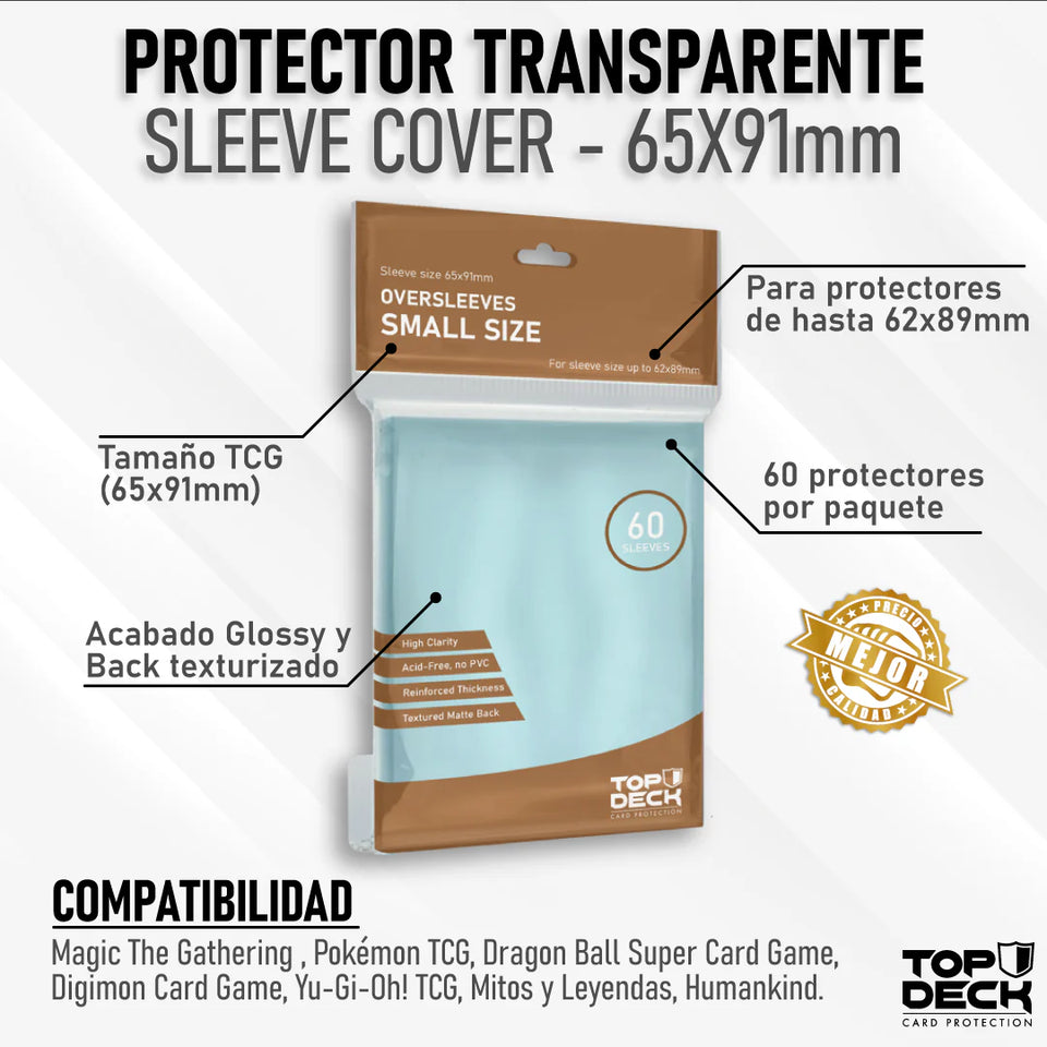 Cubre Protectores TOPDECK Small 65x91mm