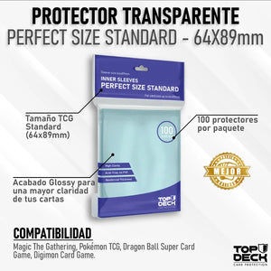 Protectores Interiores TOPDECK Standard 64x89mm
