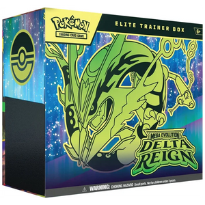 PREVENTA - Pokémon TCG Mega Evolution - Delta Reign - Elite Trainer Box - Inglés
