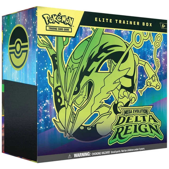 PREVENTA - Pokémon TCG Mega Evolution - Delta Reign - Elite Trainer Box - Inglés