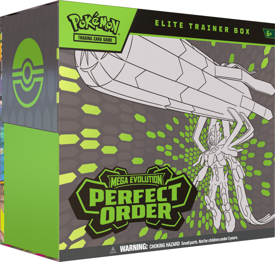 POKEMON TCG MEGA EVOLUTION - PERFECT ORDER - ELITE TRAINER BOX ENGLISH