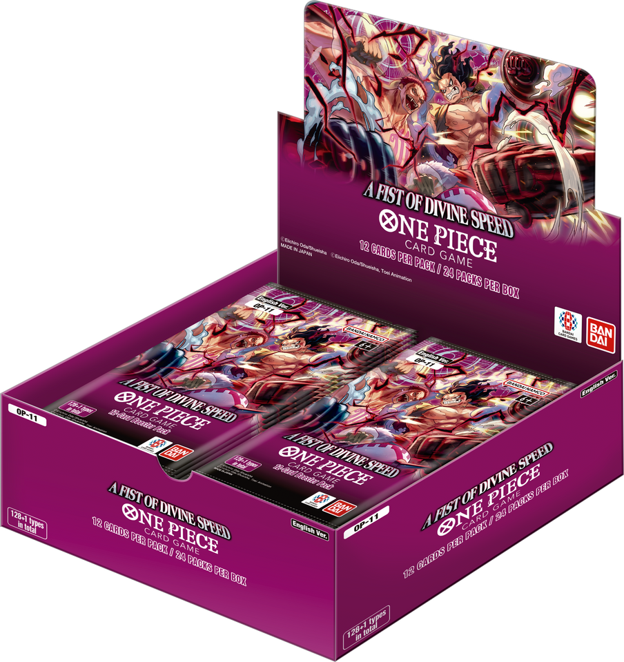 PREVENTA -  One Piece Card Game: OP11 - A Fist of Divine Speed