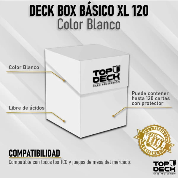 Portamazos Esencial TOPDECK XL 120+ color Blanco