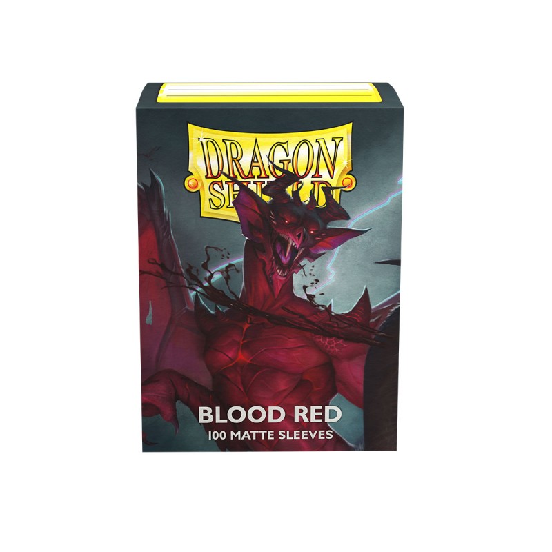 Dragon Shield Standard Matte Blood Red