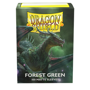 Dragon Shield Standard Matte Forest Green