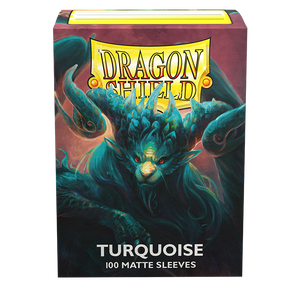 Dragon Shield Standard Matte Turquoise