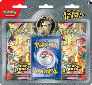 POKEMON TCG MEGA EVOLUTION - ASCENDED HEROES COLLECTION - ERIKA/LARRY ENGLISH