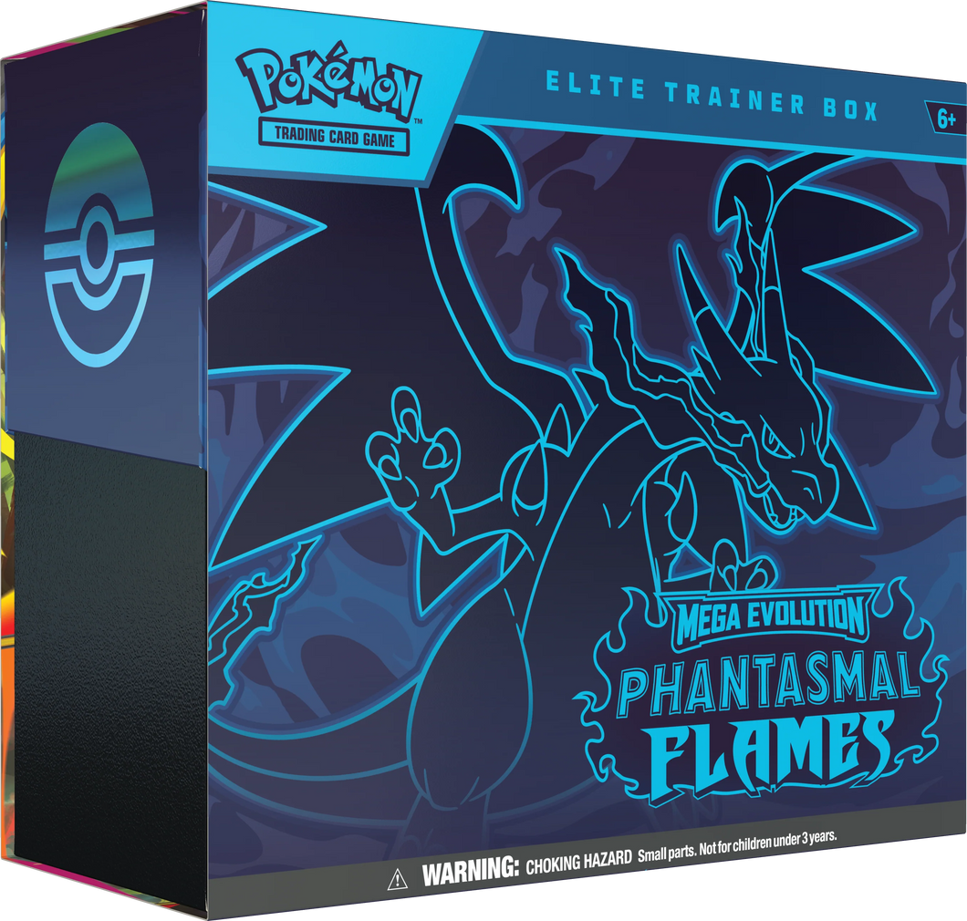 ETB Mega Evolution Phantasmal Flames Elite Trainer Box Inglés - PREVENTA