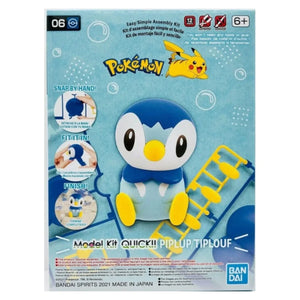 Model Kit Pokemon Piplup 06 Quick Bandai Hobby