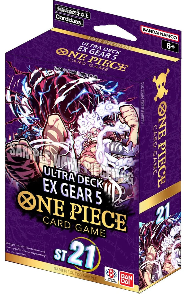PREVENTA -  One Piece TCG Starter Deck EX: Gear5 ST21