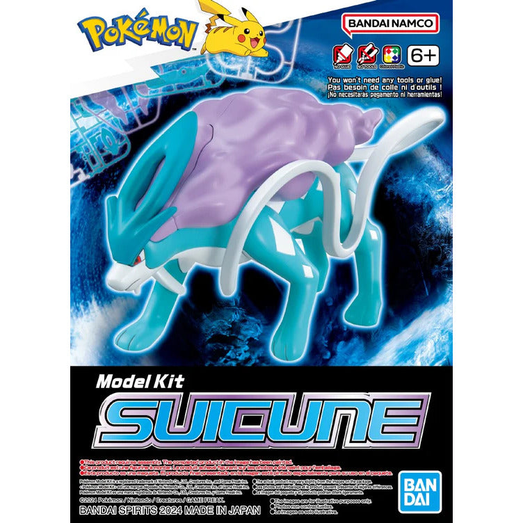MODEL KIT POKEMON MODEL KIT SUICUNE BANDAI HOBBY