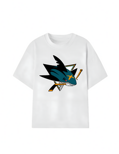 Polera Blanca Sharkpedo