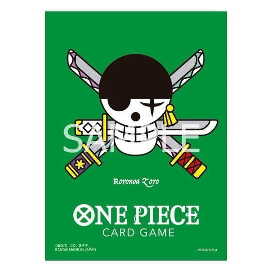 ONE PIECE TCG JAPANESE BANSAI SLEEVES. ZORO