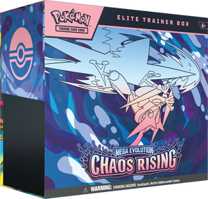 PREVENTA POKEMON TCG MEGA EVOLUTION - CHAOS RISING - ELITE TRAINER BOX ENGLISH