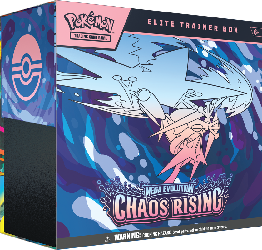 PREVENTA POKEMON TCG MEGA EVOLUTION - CHAOS RISING - ELITE TRAINER BOX ENGLISH