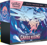PREVENTA POKEMON TCG MEGA EVOLUTION - CHAOS RISING - ELITE TRAINER BOX ENGLISH