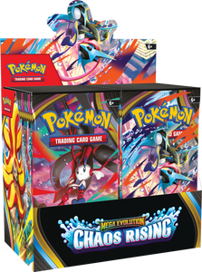 PREVENTA POKEMON TCG MEGA EVOLUTION - CHAOS RISING - BOOSTER ENGLISH